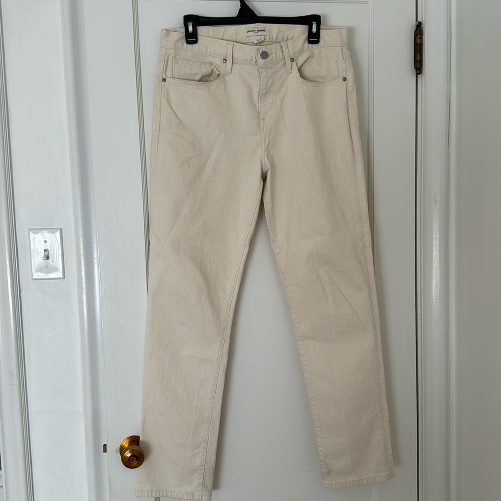 Crosby + Howard Cream/White pants